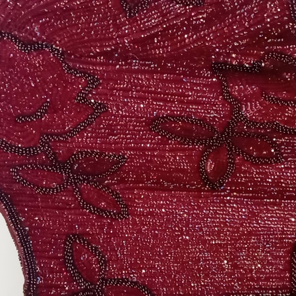 Adrianna Papell Evening Top. Silk. Size M - Picture 3 of 4